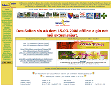 Tablet Screenshot of dalheim.samupc.lu